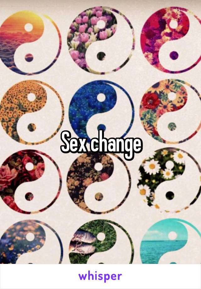 Sex change