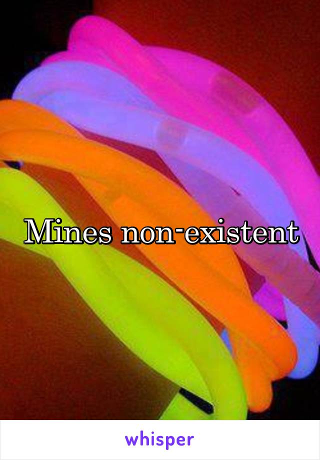 Mines non-existent