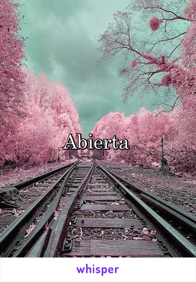 Abierta 