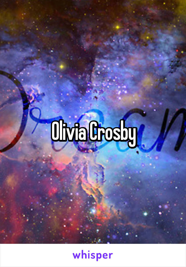 Olivia Crosby