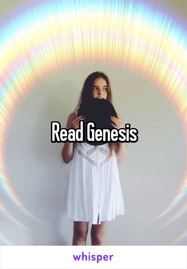 Read Genesis