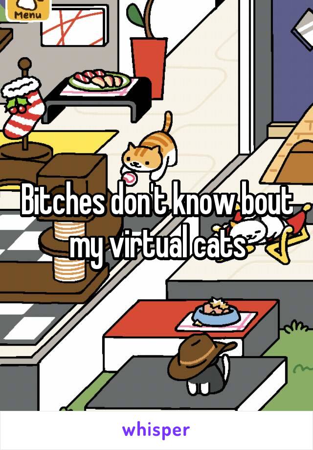 Bitches don't know bout my virtual cats