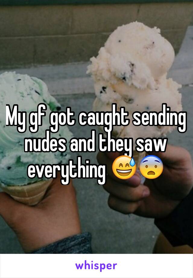 My gf got caught sending nudes and they saw everything 😅😨