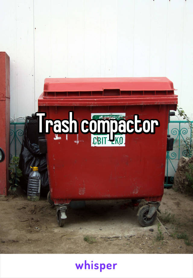 Trash compactor
