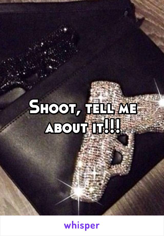 Shoot, tell me about it!!!