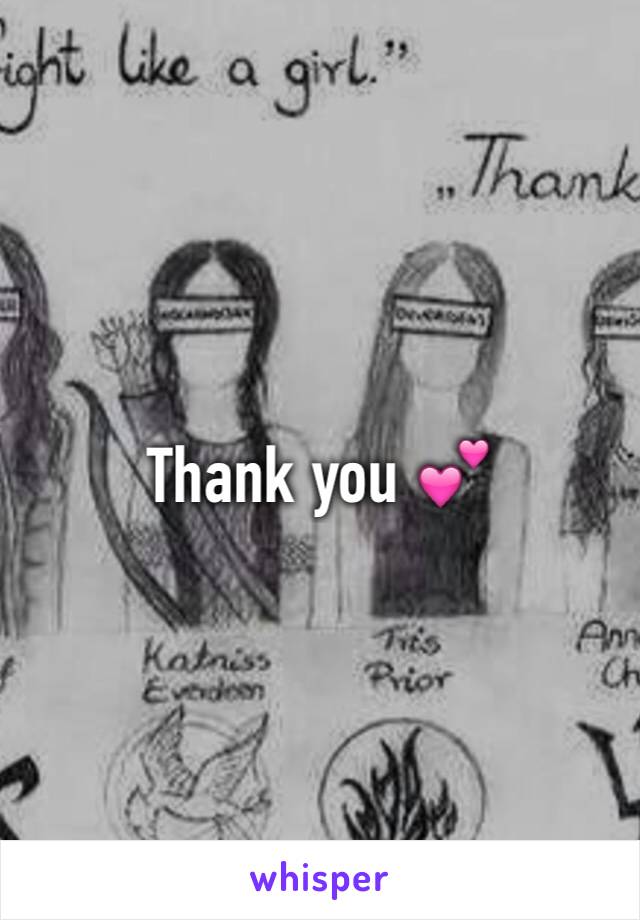 Thank you 💕
