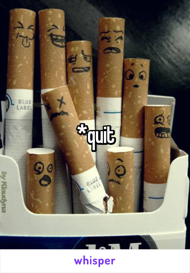 *quit