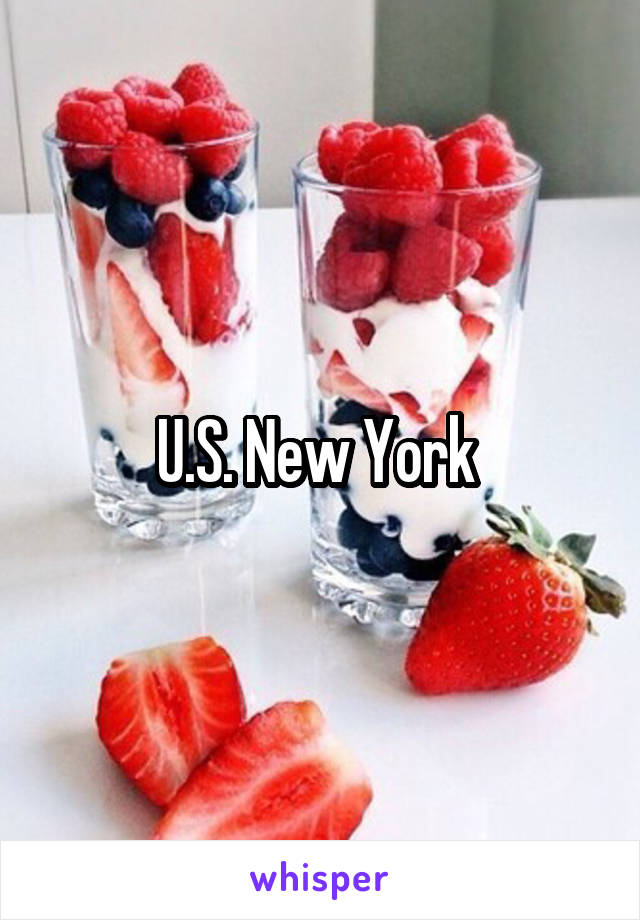 U.S. New York 