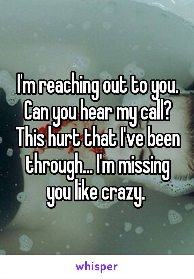 i-m-reaching-out-to-you-can-you-hear-my-call-this-hurt-that-i-ve-been