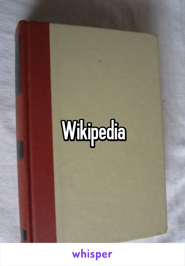 Wikipedia