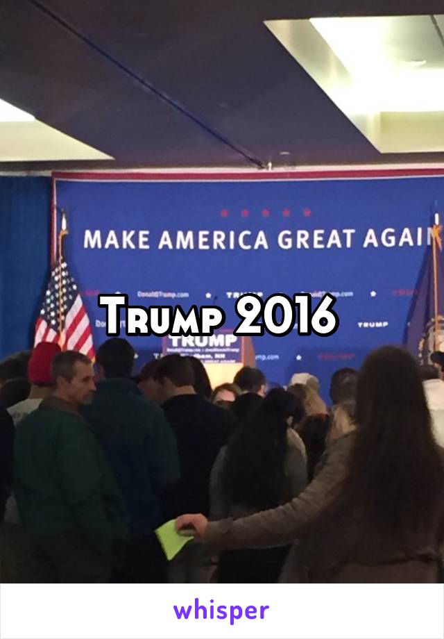 Trump 2016 