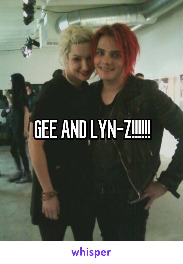 GEE AND LYN-Z!!!!!!