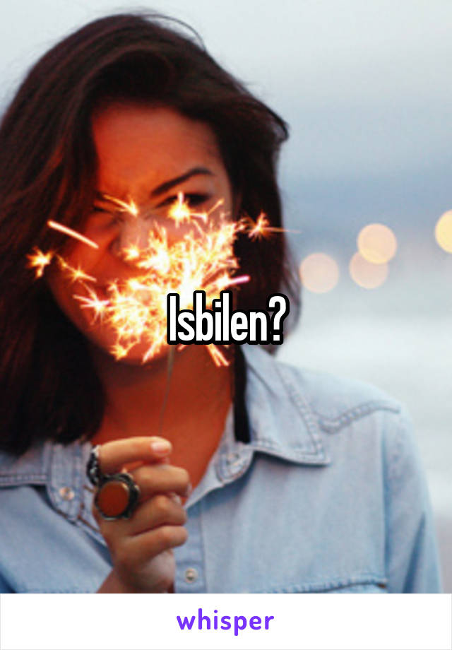 Isbilen?