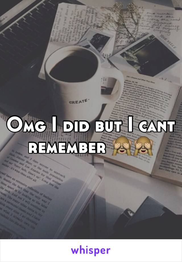 Omg I did but I cant remember 🙈🙈