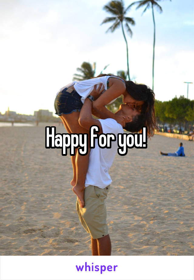 Happy for you! 