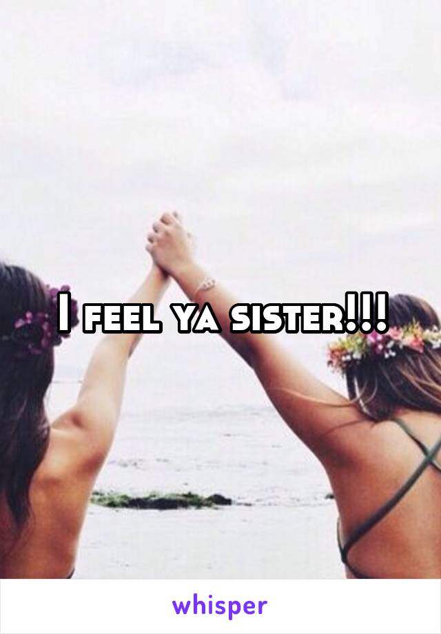I feel ya sister!!!