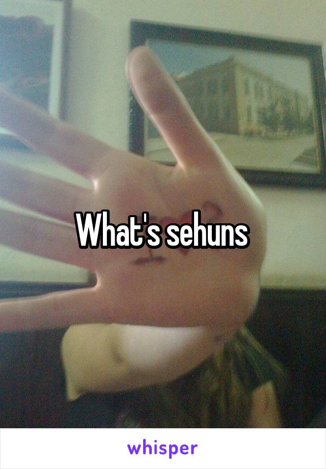 What's sehuns 