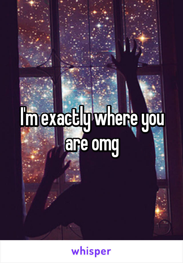 I'm exactly where you are omg