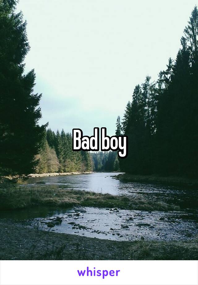 Bad boy