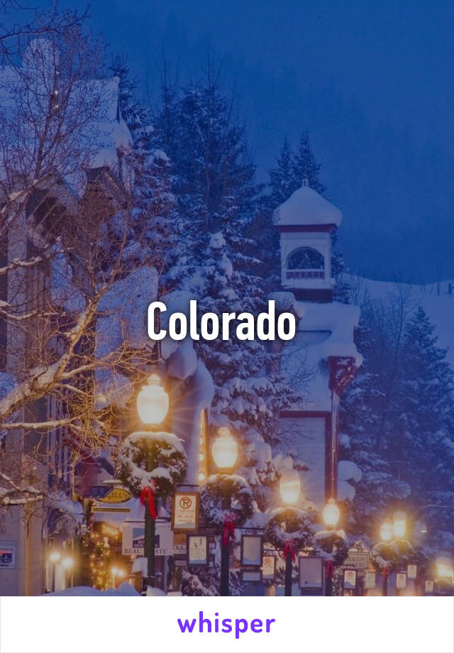 Colorado 