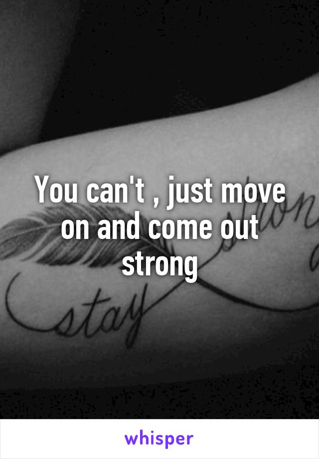 You can't , just move on and come out strong