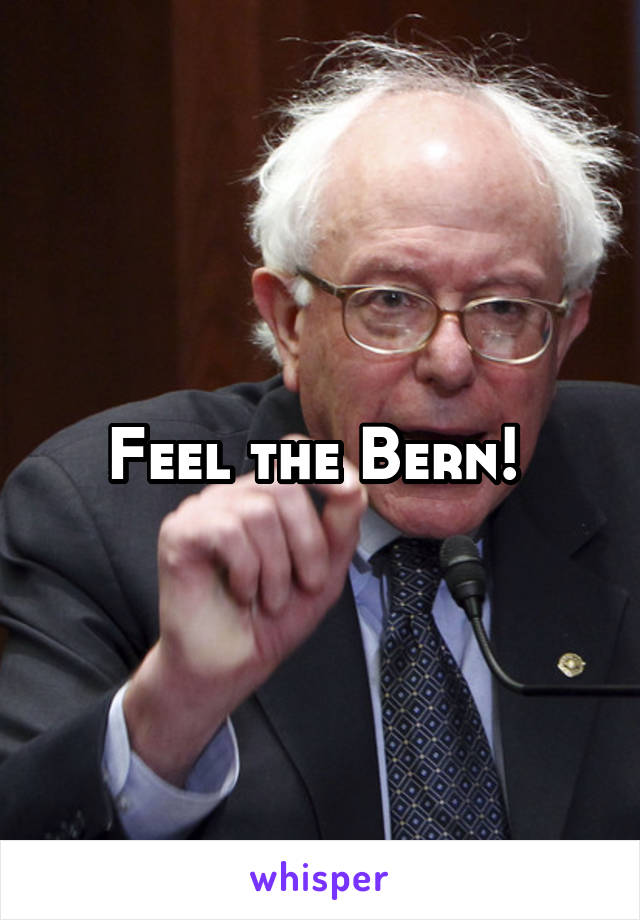 Feel the Bern! 