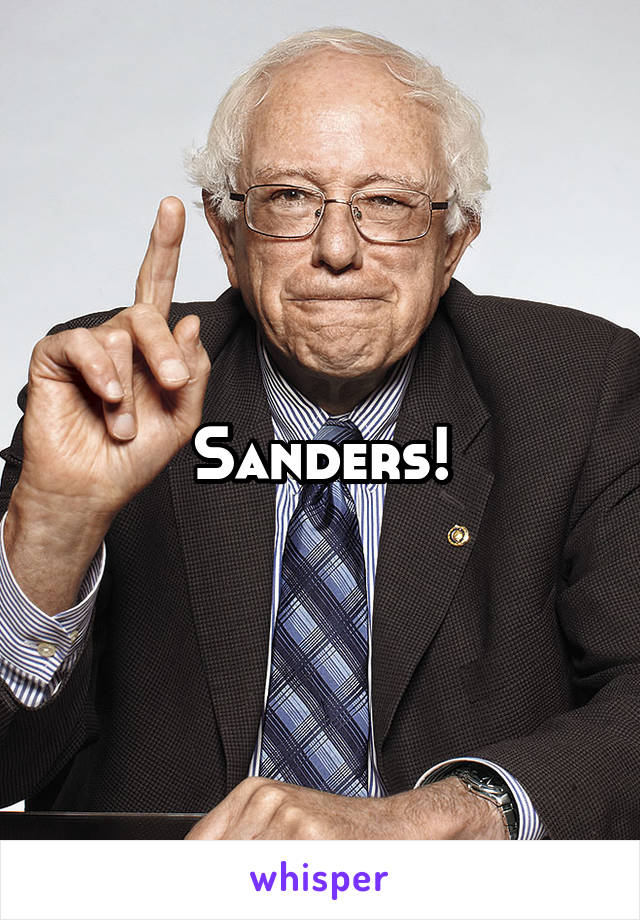 Sanders!