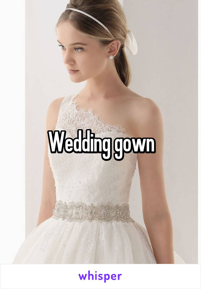 Wedding gown