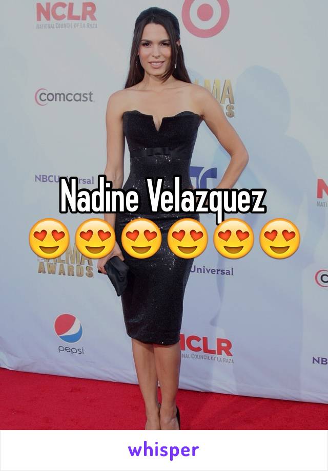 Nadine Velazquez 
😍😍😍😍😍😍
