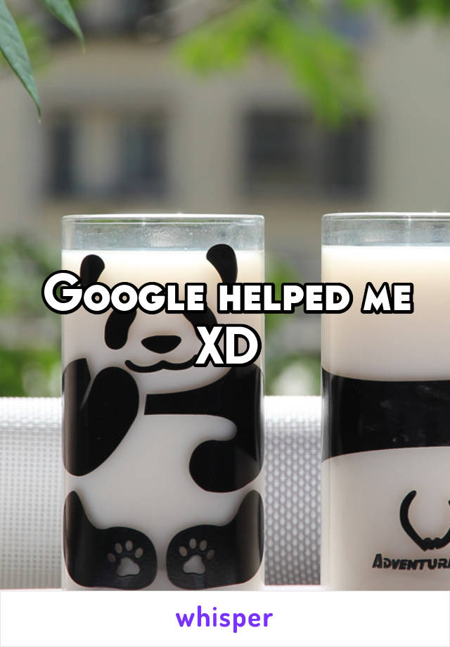 Google helped me XD