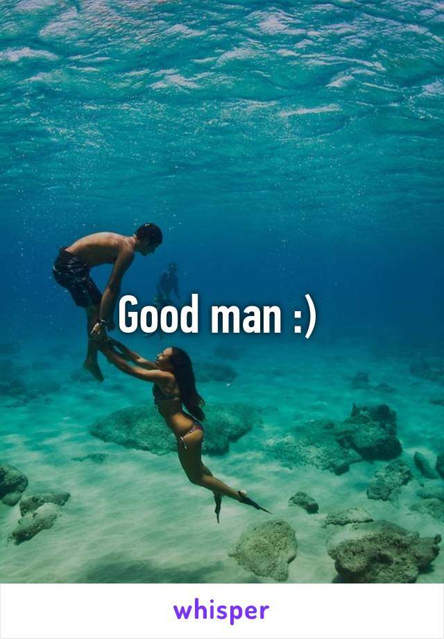 Good man :) 