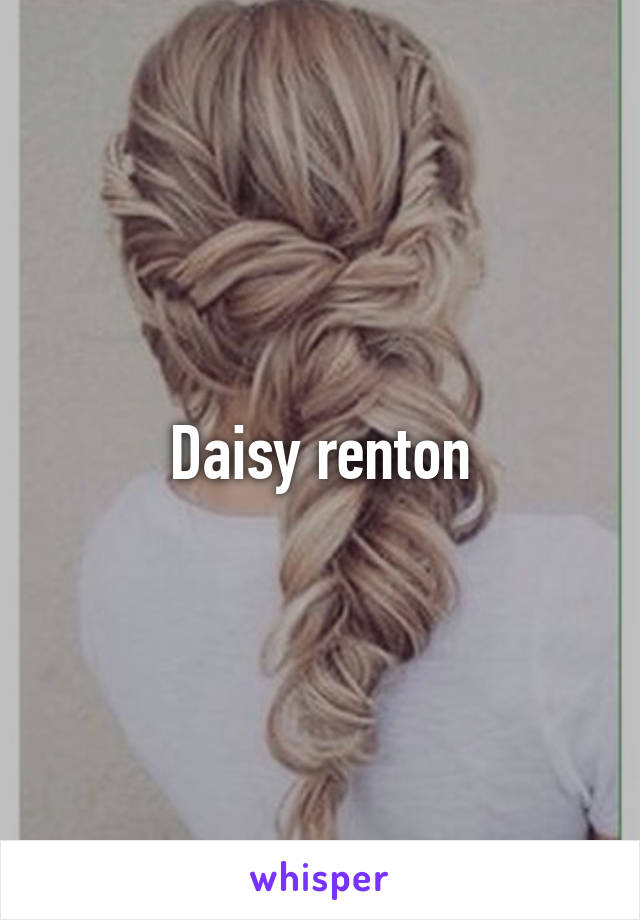 Daisy renton