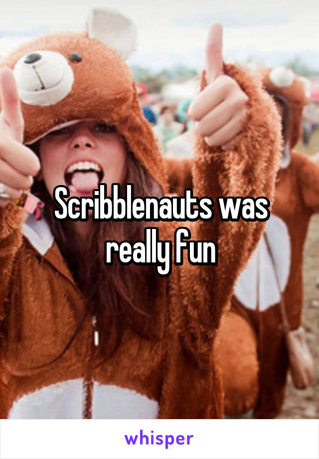 Scribblenauts was really fun