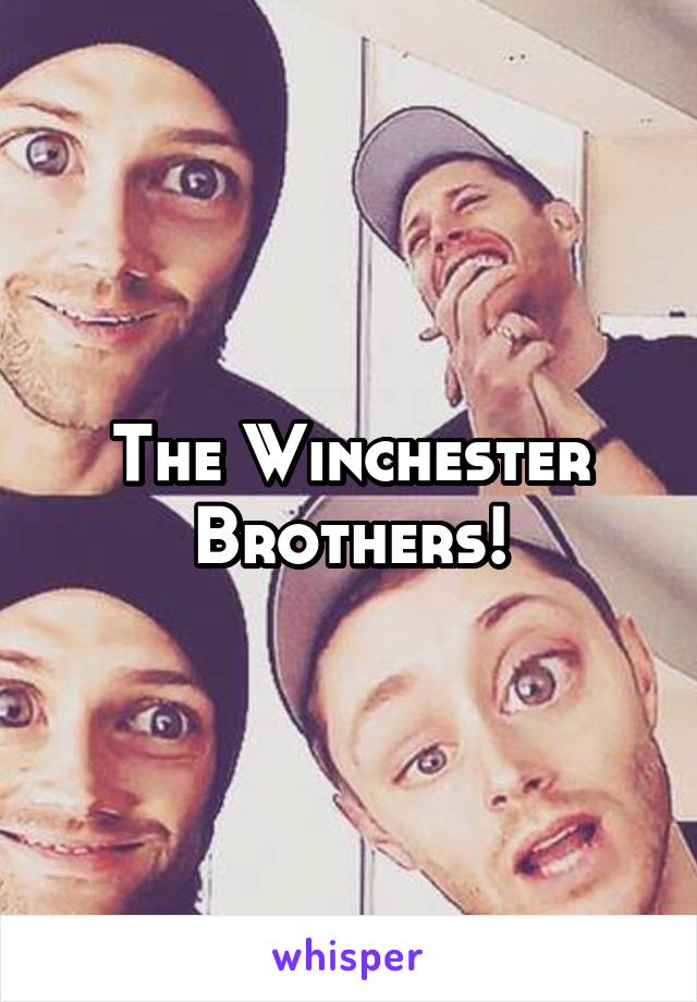The Winchester Brothers!