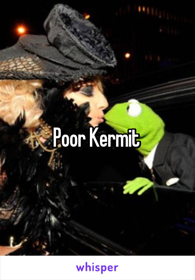 Poor Kermit 