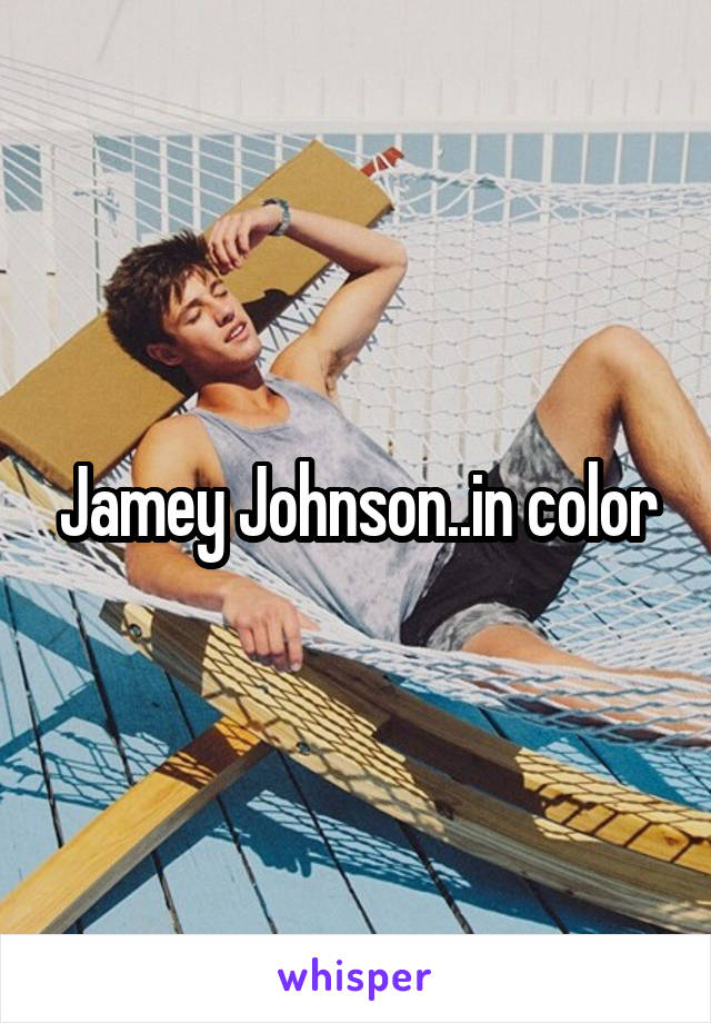 Jamey Johnson..in color