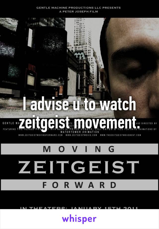 I advise u to watch zeitgeist movement.