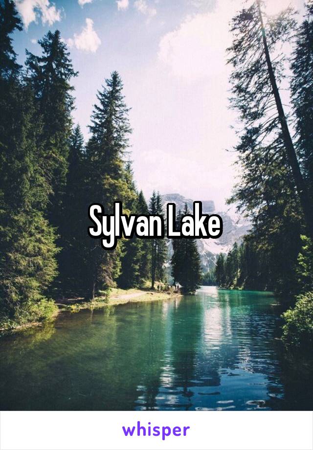 Sylvan Lake 