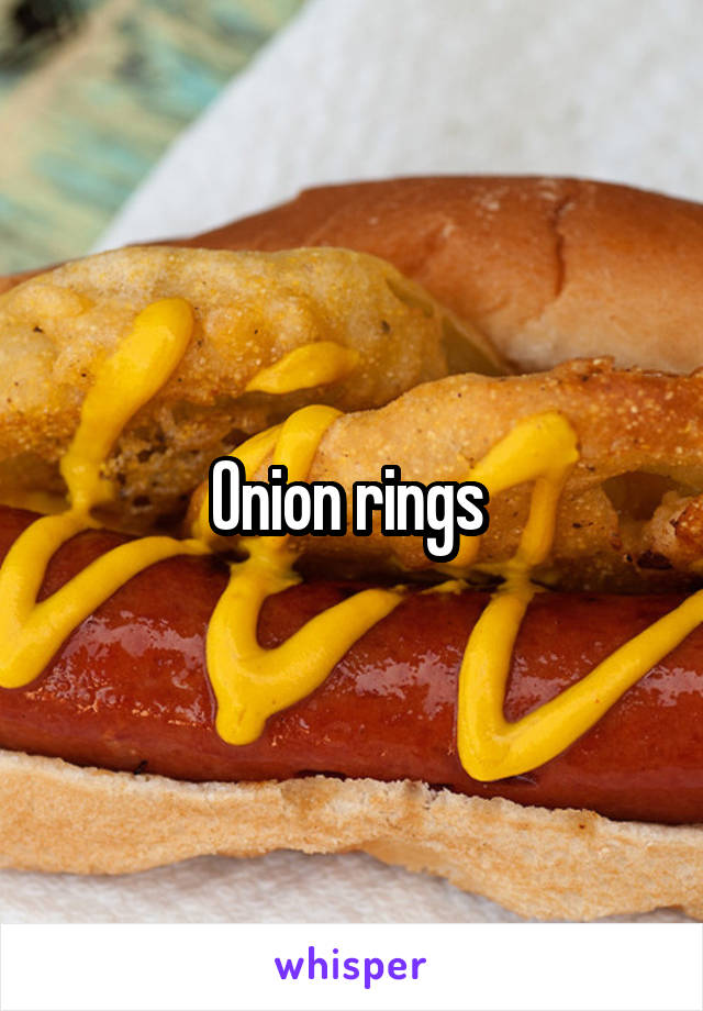 Onion rings 