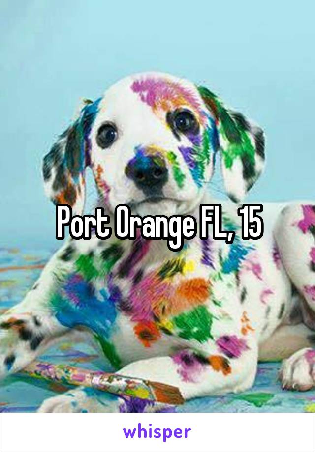 Port Orange FL, 15