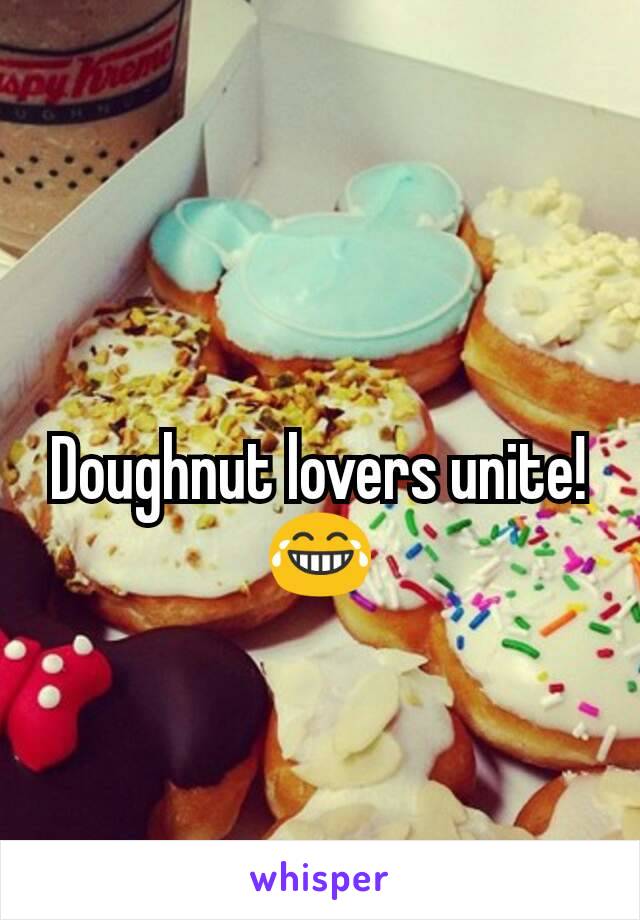 Doughnut lovers unite! 😂