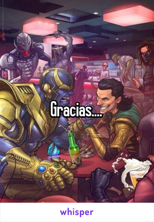 Gracias.... 