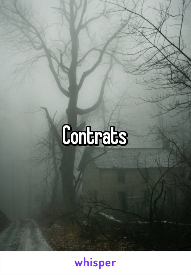 Contrats 
