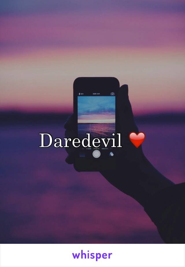 Daredevil ❤️