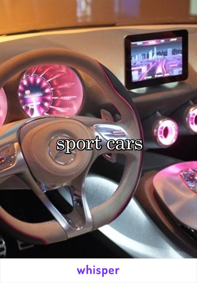 sport cars