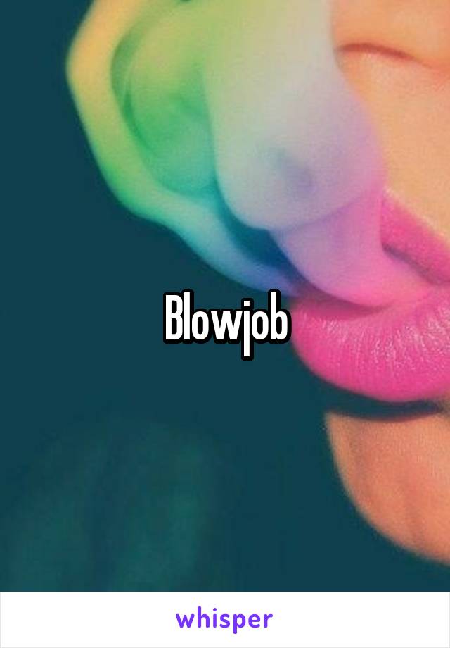 Blowjob