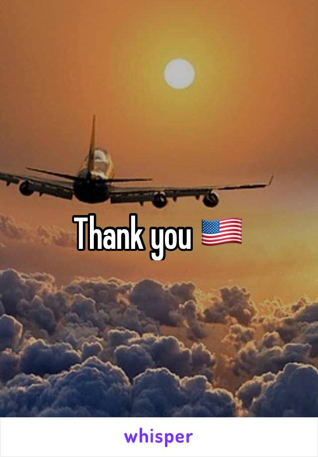 Thank you 🇺🇸