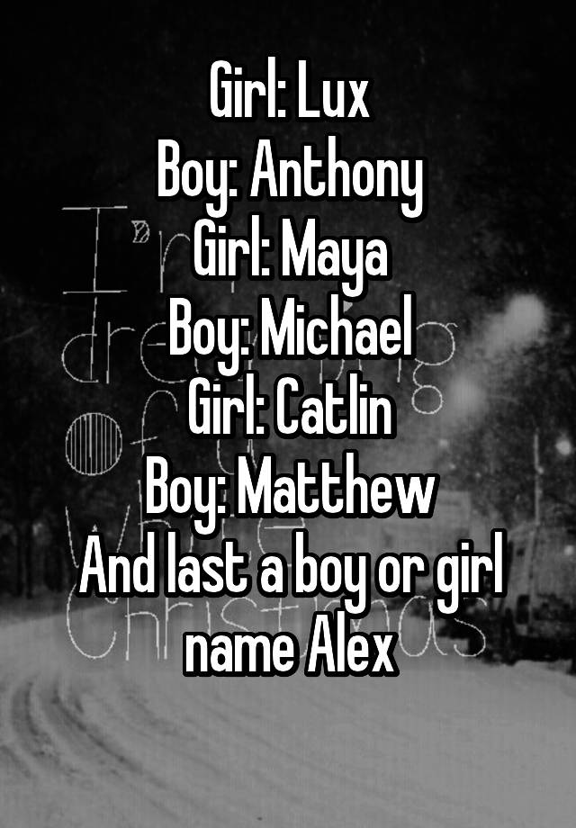 girl-lux-boy-anthony-girl-maya-boy-michael-girl-catlin-boy