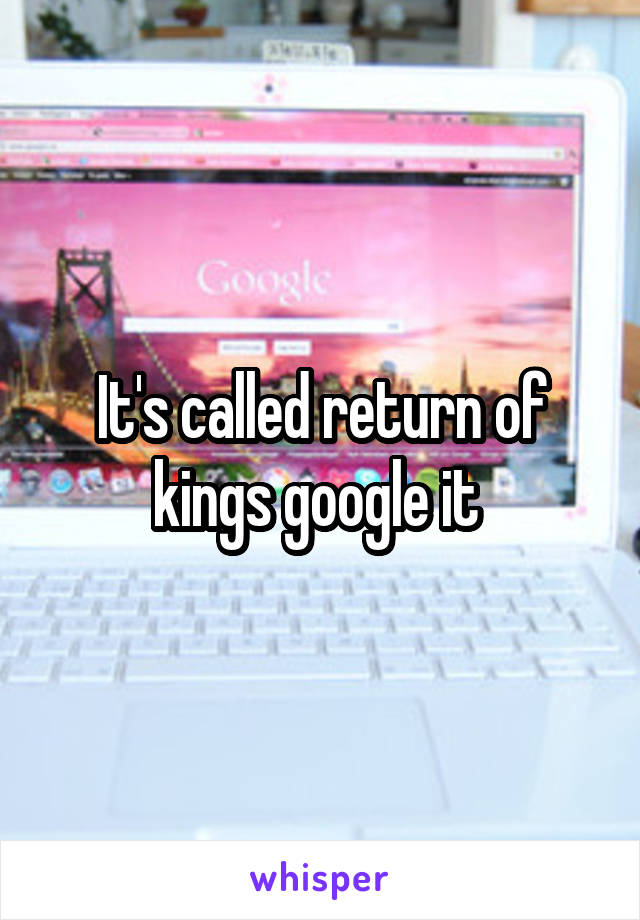 It's called return of kings google it 