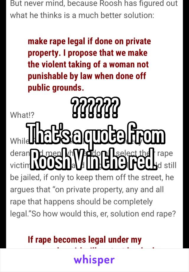 ⬆️⬆️⬆️
That's a quote from Roosh V in the red. 